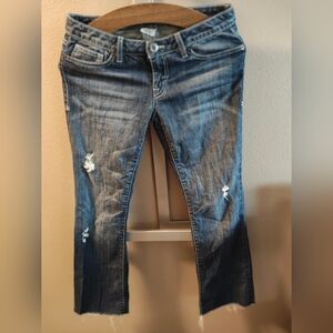 People's Liberalation Distressed Blue Jeans